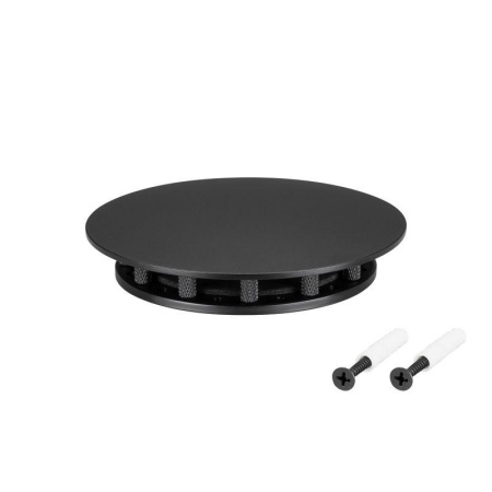 Крепление MOONLIGHT-BASE-ROUND-D13-S Black металл  045692
