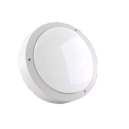 Светильник светодиодный ULW-K15A 25W/5000K IP54 White 25Вт 5000К IP54 промышленный накладной опал. рассеив. бел.  UL-00004258