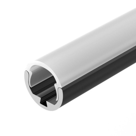 Профиль L2000 ROUND-D10.5 ANOD BLACK  033036