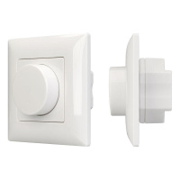 Панель роторная SMART-P14-DIM-IN White 230В 3А 0-10В Rotary 2.4G IP20 пластик.  025037