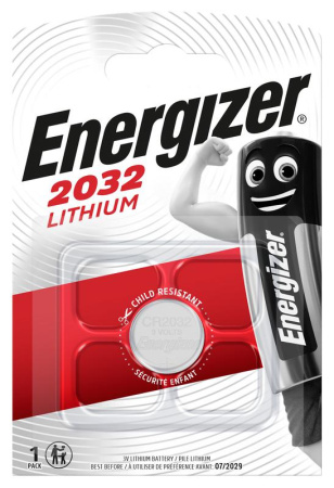 Элемент питания литиевый CR2032 Lithium BL1 (блист.1шт)  E301021302