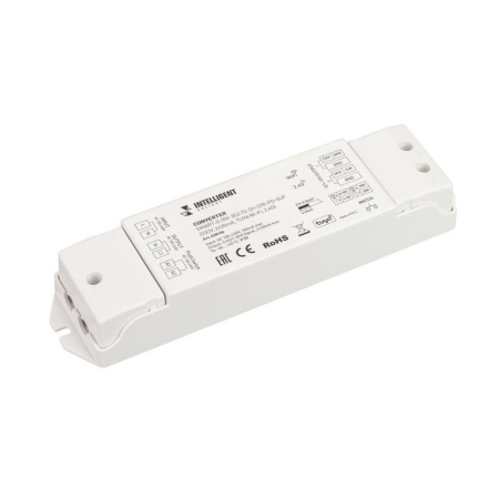 Конвертер SMART-0-10V-302-72-SH-DRI-PD-SUF (230В 2х20мА TUYA Wi-Fi 2.4G) (IP20 пластик)  038156