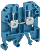 Клемма винтовая КВИ-4кв.мм синяя  YZN30-004-K07