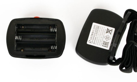 Фонарь налобный LED 5380 (3Вт COB LED 3 режима черн. пласт. пакет)  12870