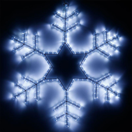 Фигура ARD-SNOWFLAKE-M4-750х750-324LED White 18Вт IP65 230В  025307