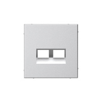 Накладка двойная ArtGallery для информационных функций типа Keystone алюм. SE GAL000390