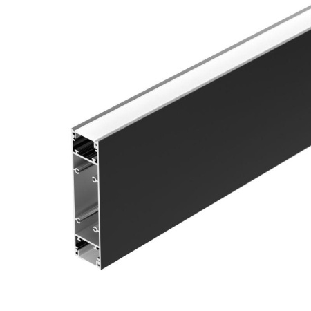 Профиль SL-LINE-25100-DUAL-2500 BLACK алюм. 2.5м  033735