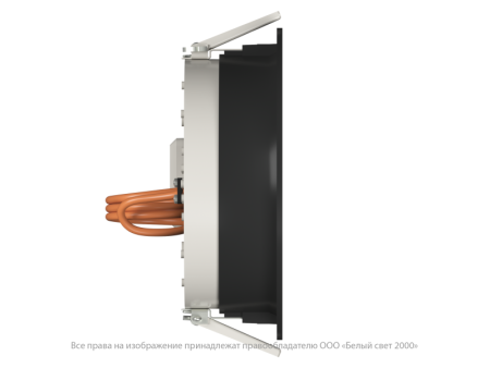 Светильник аварийный BS-DL-10-L1-LED V02 Black 3000К Белый Свет a29275