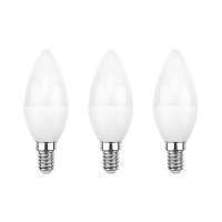 Лампа светодиодная 11.5Вт CN свеча 6500К E14 1093лм (уп.3шт)  604-205-3