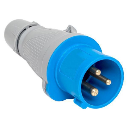 Вилка переносная 013 2Р+РЕ 16А 220В IP44 PROxima  ps-013-16-220-PRO