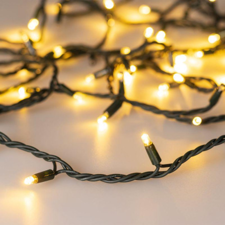 Гирлянда светодиодная ARD-STRING-PRO-1000-GREEN-100LED-PULSE Warm230В 7Вт IP65  031661