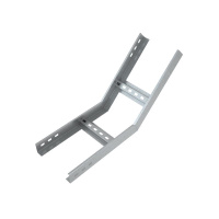 Угол для лотка вертикальный внутренний лестн. 45град. 200х100 сталь 1.2мм LNL45-100-200-1.2 HD КМ LO5524