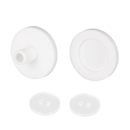 Заглушка ARL-MOONLIGHT-ROUND-25-CAP-SET-WH (пластик)  036064