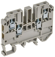 Колодка клеммная CTS-MC 4 вывода 4кв.мм сер.  YCT12-00-4-K03-004 Колодка клеммная CTS-MC 4 вывода 4кв.мм сер.  YCT12-00-4-K03-004