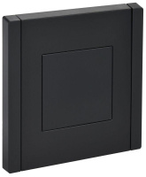 Заглушка с суппортом FORTE&PIANO FP141 черн.  FP-PL10-K02