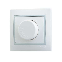 Светорегулятор СП 500Вт Mira бел./сер.  701-0215-116