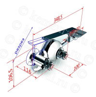 Троллеедержатель К267 МУ1  471 226713 26