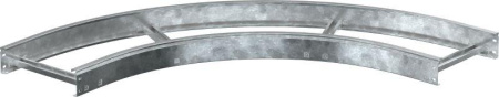 Угол для лотка 90град. 400х80 R600 LESTA HDZ  CPG05-4-90-080-400-HDZ