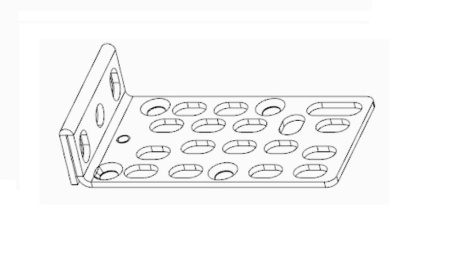 Комплект крепежных уголков Cisco 1U RCKMNT-1RU (уп.2шт)  1758653