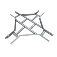 Ответвитель для лотка Х-образ. лестн. 300х50 сталь 1.5мм "БЫСТРЫЙ МОНТАЖ" LXDS50-300-1.5 HD КМ LO19266