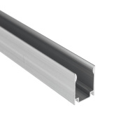 Короб алюминиевый для гибкого неона 15х26мм (дл.1м) (уп.10шт)  134-045