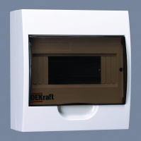 Корпус навесной ЩРН-П-8 20х18х10 8мод. IP41 пластик.  31010DEK