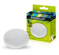 Лампа светодиодная LED-GX53-9W-GX53-3K 9Вт 3000К тепл. бел. GX53 180-240В  13514