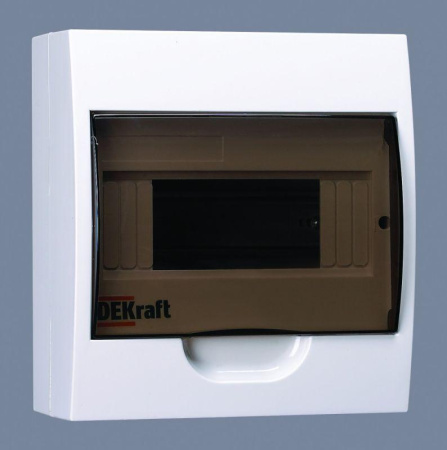 Корпус навесной ЩРН-П-8 20х18х10 8мод. IP41 пластик.  31010DEK