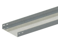 Лоток листовой неперфорированный 300х65 L2000 сталь 1мм ЛМс-ПЗН цУТ2.5 оцинк. СОЭМИ Н0122141425