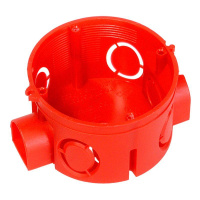 Коробка установочная СП 80-0500 безгалогенная (HF) 68х42  80-0500