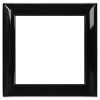 Рамка-суппорт 2мод. Avanti для "In-liner Front" черн.  4402912