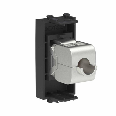 Розетка компьютерная 1мод. Avanti "Черный матовый" RJ45 кат.6A без шторок экранир. модульная механизм  4412771