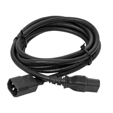 Кабель питания TERACOM для PDU C13 - C14 сеч. 3х1.5кв.мм 250В 10А 3.0м  TRC-PCA-C13-C14-3M