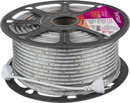 Лента светодиодная 80 928 OLS-2835R60-4.8-IP67-220V (уп.50м)  80928
