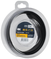 Трубка термоусадочная ТТУ нг-LS 12/6 черн. (уп.2м)  UDR12-012-006-002-K02-T