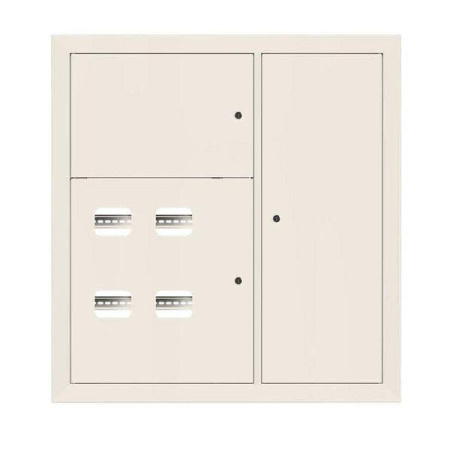 Щит этажный 4кв. RAL9001 (1000х950х150) Basic  mb28-v-4-r9001