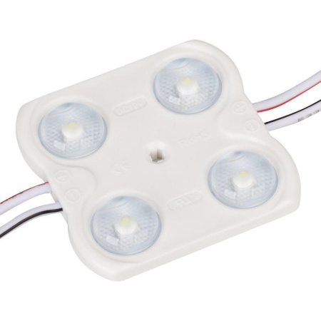 Модуль герметичный CRAFT-2835-4-12V Warm 170deg (45х43мм 1.6Вт IP65) закрыт. (уп.100шт)  029682(1)