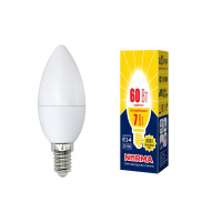 Лампа светодиодная LED-C37-7W/WW/E14/FR/NR Norma 7Вт матовая E14 (упак. картон)  UL-00003796