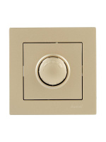 Диммер VESNA 1000Вт зол.  742-3688-157