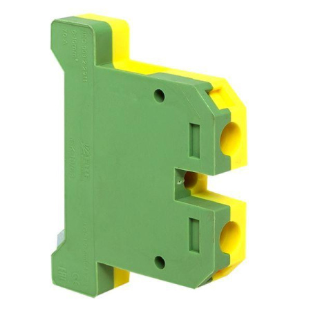 Колодка клеммная ЕК-10/63 JXB земля  plc-ek-10/63