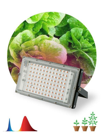 Прожектор светодиодный FITO-80W-RB-LED-Y 80Вт для растений красн./син. спектр IP65  Б0053082