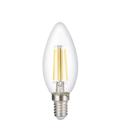 Лампа светодиодная филаментная PLED OMNI 8Вт C35 3000К тепл. бел. E14 230В/50Гц CL  5020696