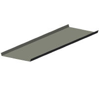 Вставка донная для лестн. лотка неперфорир. осн.200 L3000 сталь 1.5мм DLL200-1.5-3000 КМ LO14494