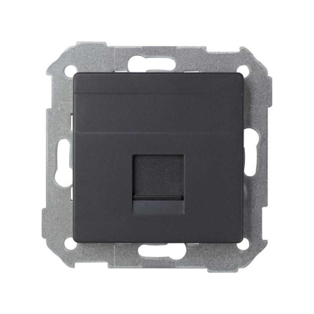 Адаптер на 1 RJ45 коннектор 82 графит 82005-38