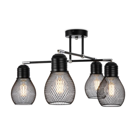 Люстра Kaisa Е27х4 60Вт IP20  FR5069PL-04B