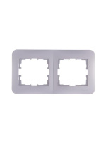Рамка 2-м Karina Life горизонт. жемчуж./бел. перламутр  708-3000-147