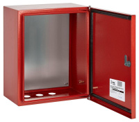 Корпус металлический ЩМПг-03 IP54 красн. 360х300х175 RED_SHMPg-03_IP54_SIMPLE ЭРА Б0047701