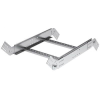 Угол вертикальный шарнирный 100х400 универсальный в компл. с крепежн. элемент. и соед. пластинами  LE1004K