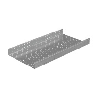 Лоток листовой перфорированный 600х100 L2500 1мм "Стандарт ПЛЮС" LPEplus100-600-1.0-2500 INOX304 КМ PL9932