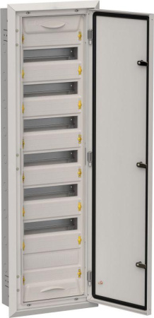 Корпус металлический ЩРв-84 (1х84) 1130х365х130 IP31 сер. TITAN 5  TI5-50-V-084-31-7035